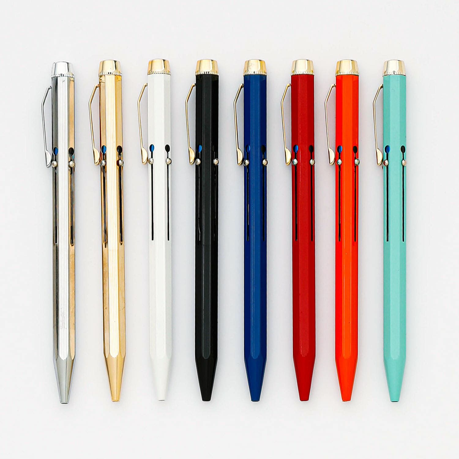 HIGHTIDE 4-Color Ballpoint Pen - Blue