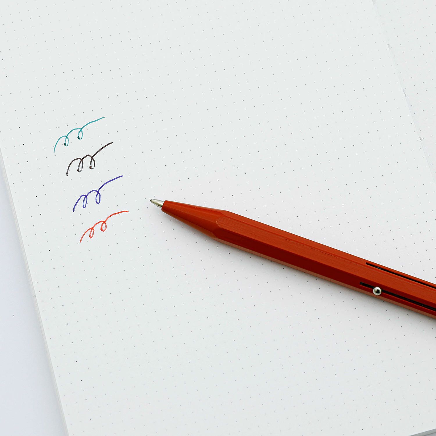 HIGHTIDE 4-Color Ballpoint Pen - Blue