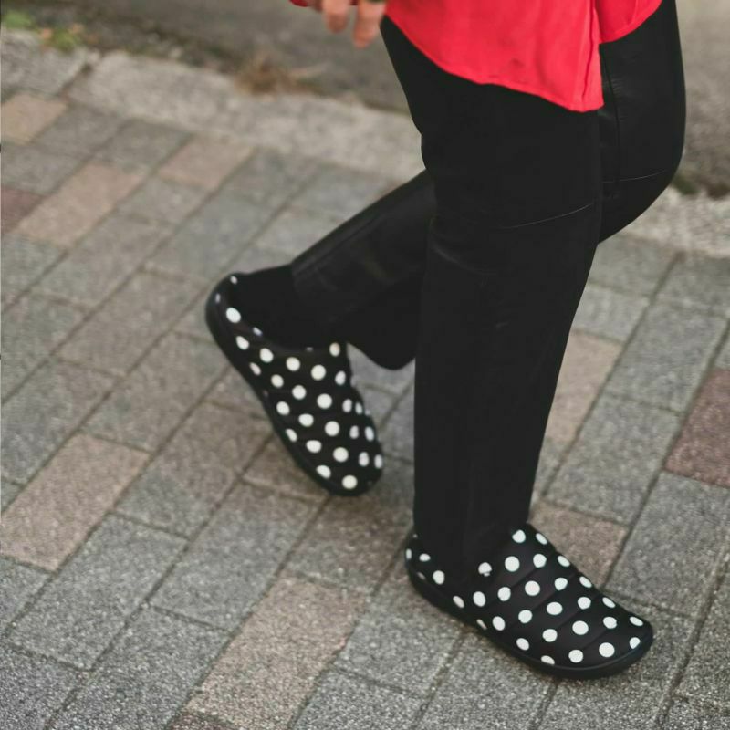 subu sandal 24-25.5cm スブ サンダル dot ドット 水玉