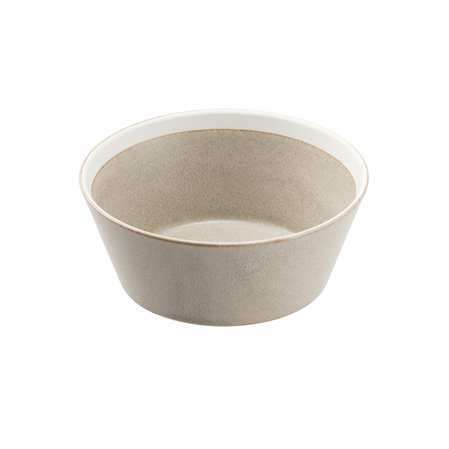 ユミコイイホシ× 木村硝子店 ボウルL moss gray、sand beige yumiko