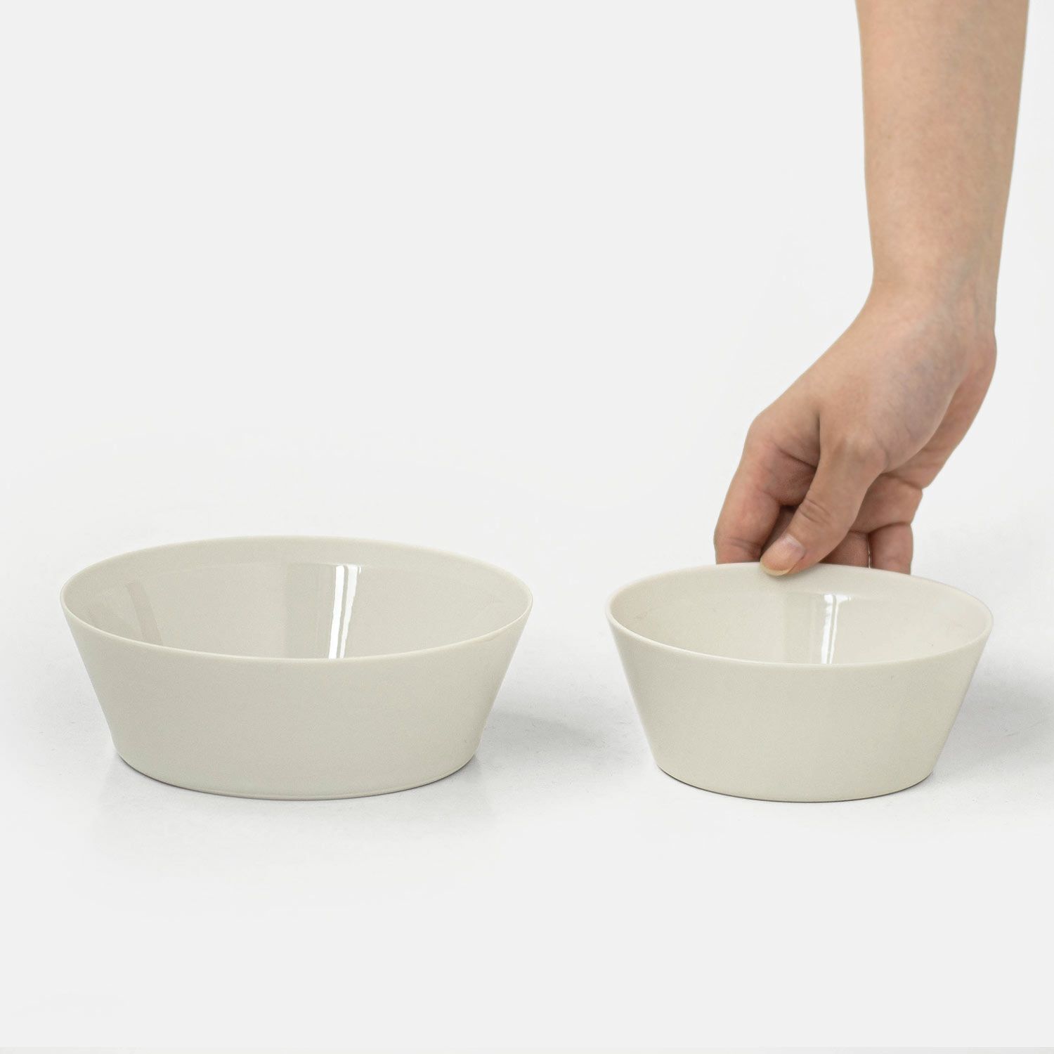 イイホシユミコdishesボウル　3セット yumiko iihoshi porcelain×木村硝子店 dishes ボウル ｜家具