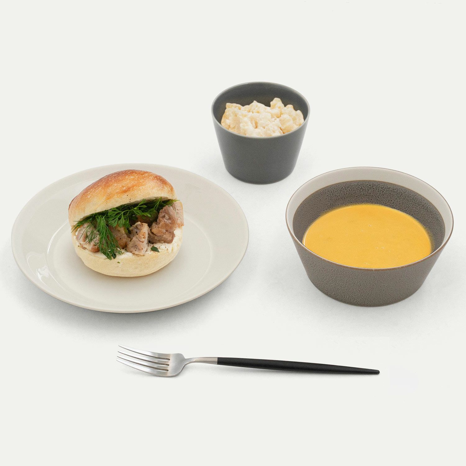 イイホシユミコdishesボウル　3セット yumiko iihoshi porcelain×木村硝子店 dishes ボウル ｜家具