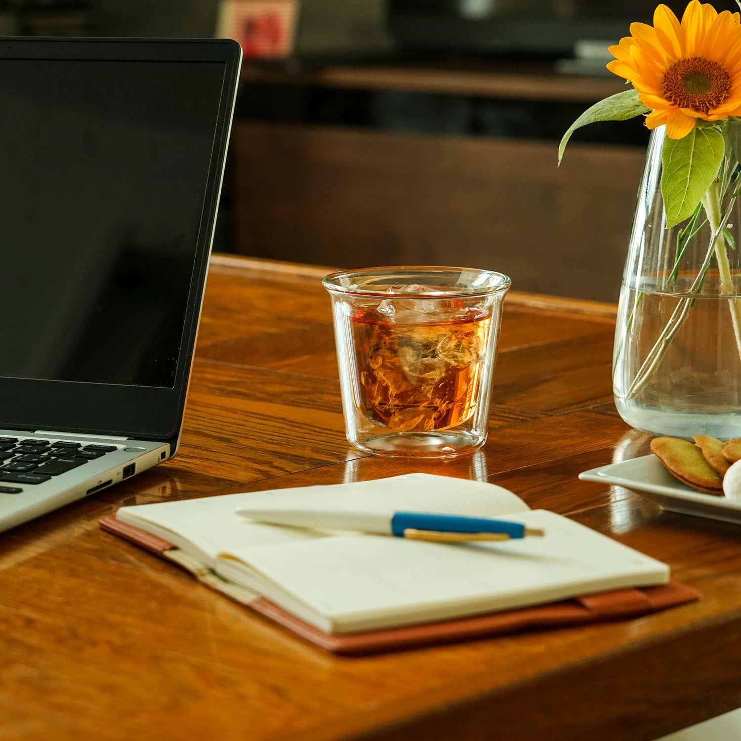 KINTO キントー | CAST ダブルウォール ロックグラス 250ml | HIGHTIDE