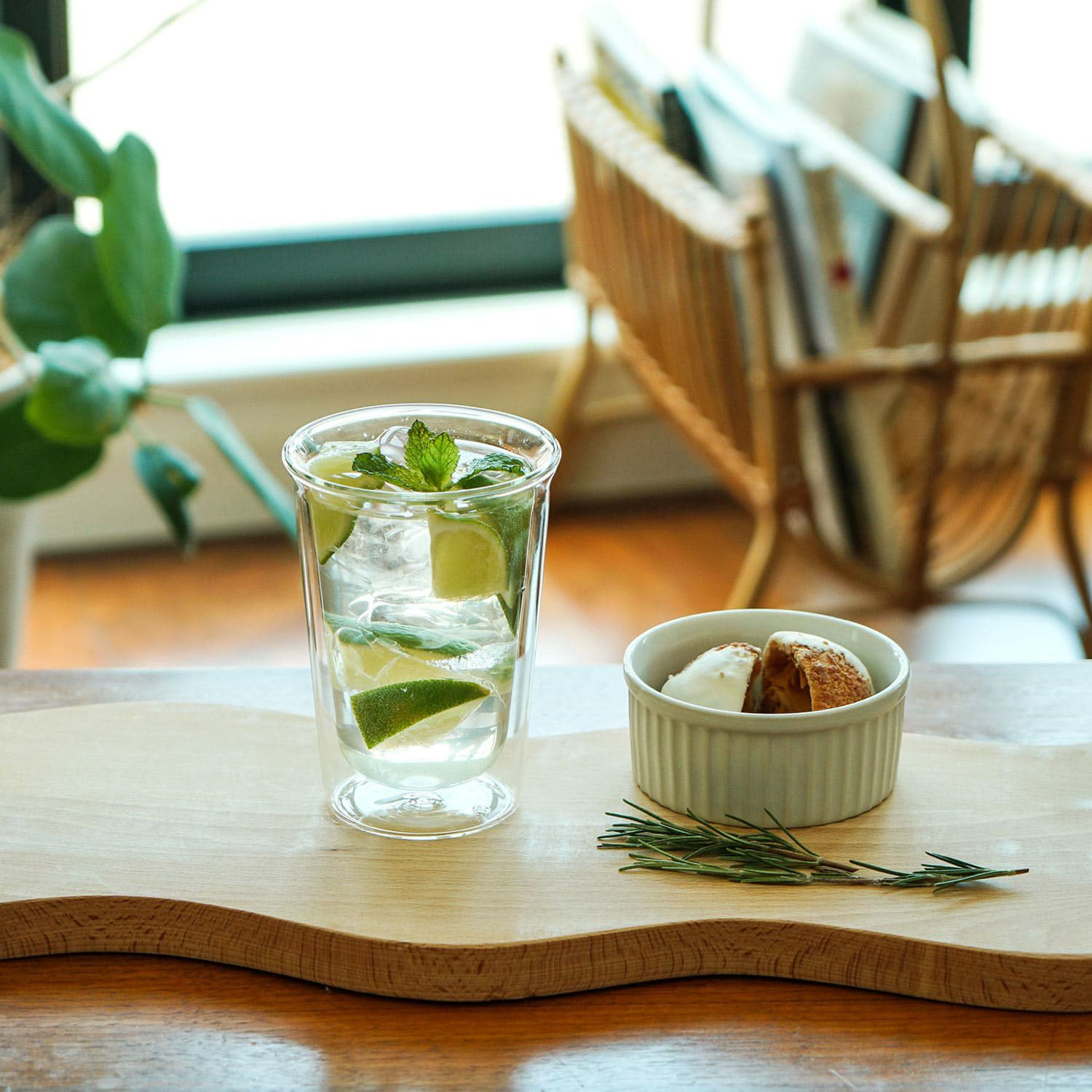 キントー キャスト ダブルウォール カクテルグラス(マグカップ
