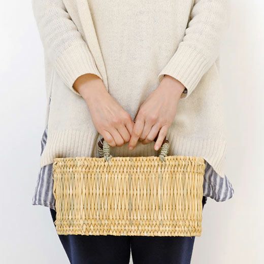 ★専用★HEREU カゴバッグ　レザー×ストロー　スペイン製 HEREU ヘリュー かごバッグ CABAS レディース ラフィア×レザー