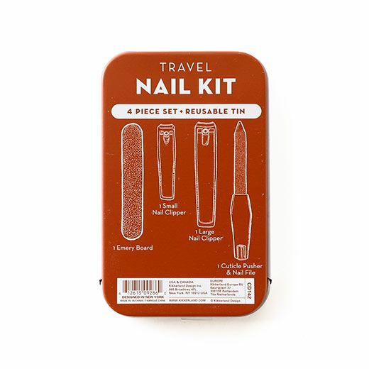 Kikkerland Travel Nail Kit 4 Piece