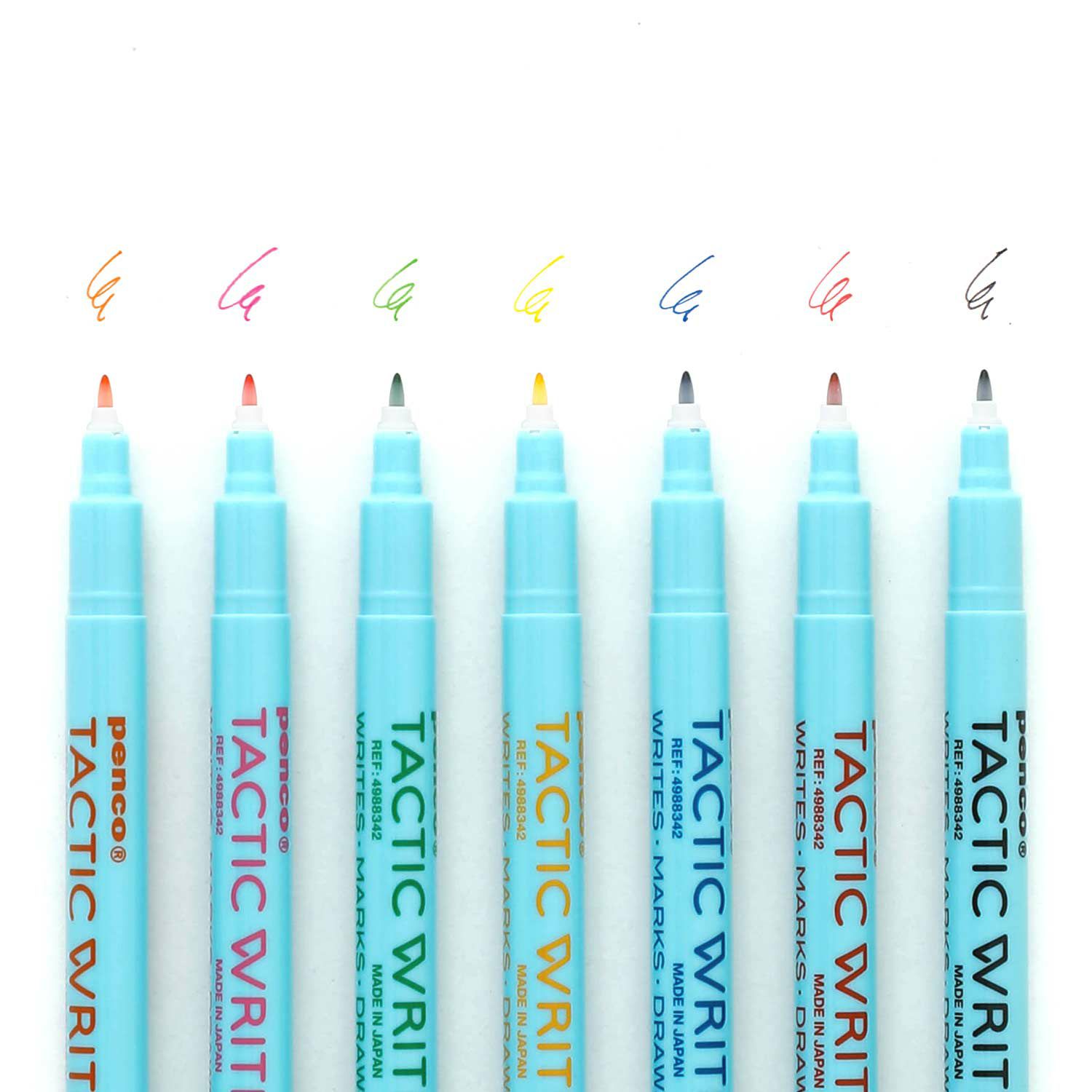 その他 penco ペンコ パーマネントライターセット(蛍光マーカー・カラーペン