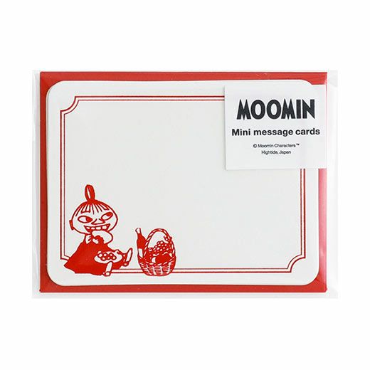 ムーミン ミニメッセージカード(レターセット、カード