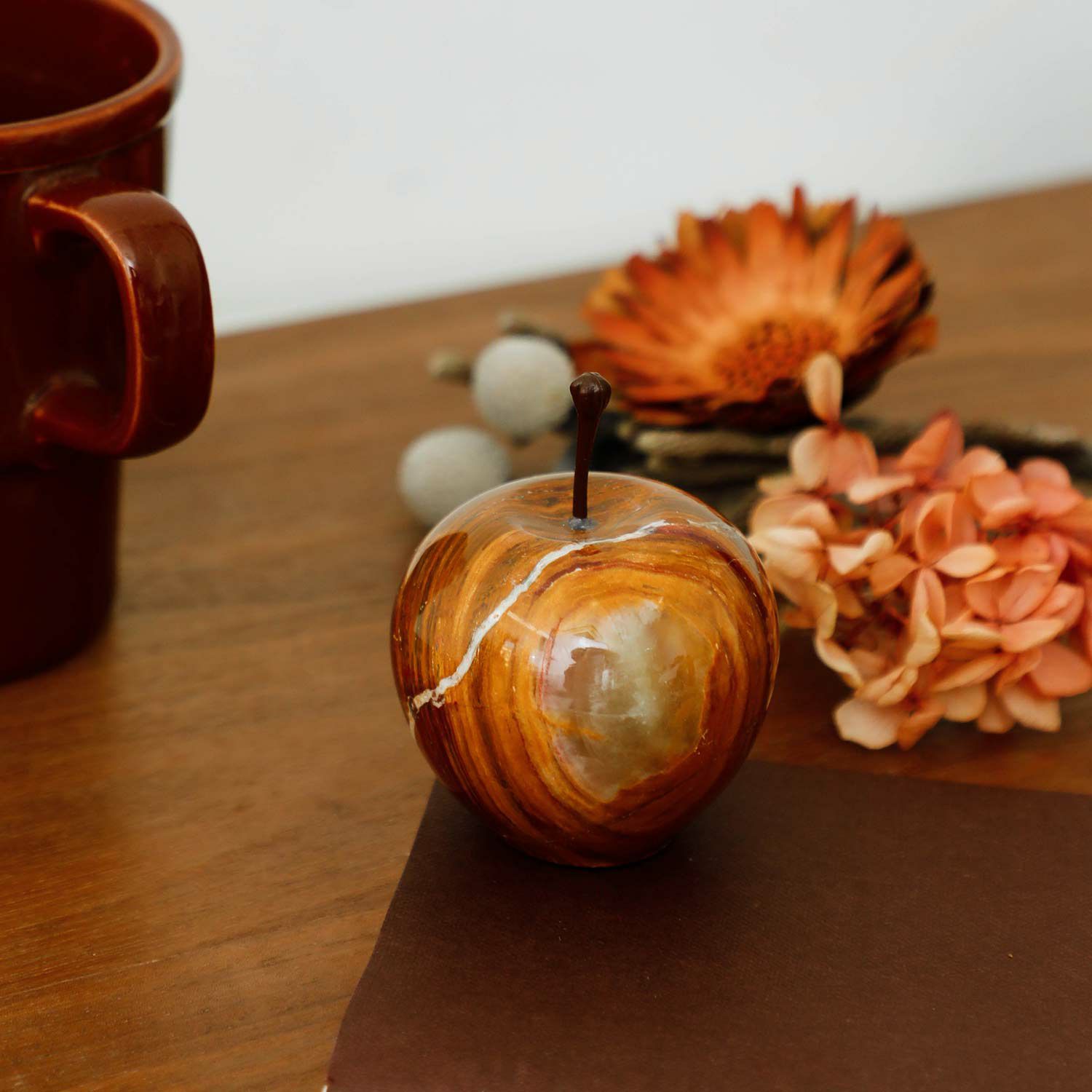 どんぐりチャーム 6個 べっこうマーブル ② どんぐりチャーム 6個 べっ