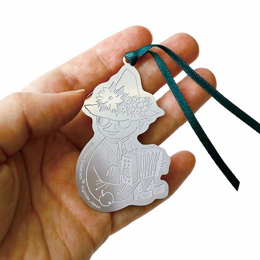 ころりんハートのブックマーカー　ハンドメイド ハート♡シルクコードのしおり＊インディアンピンク