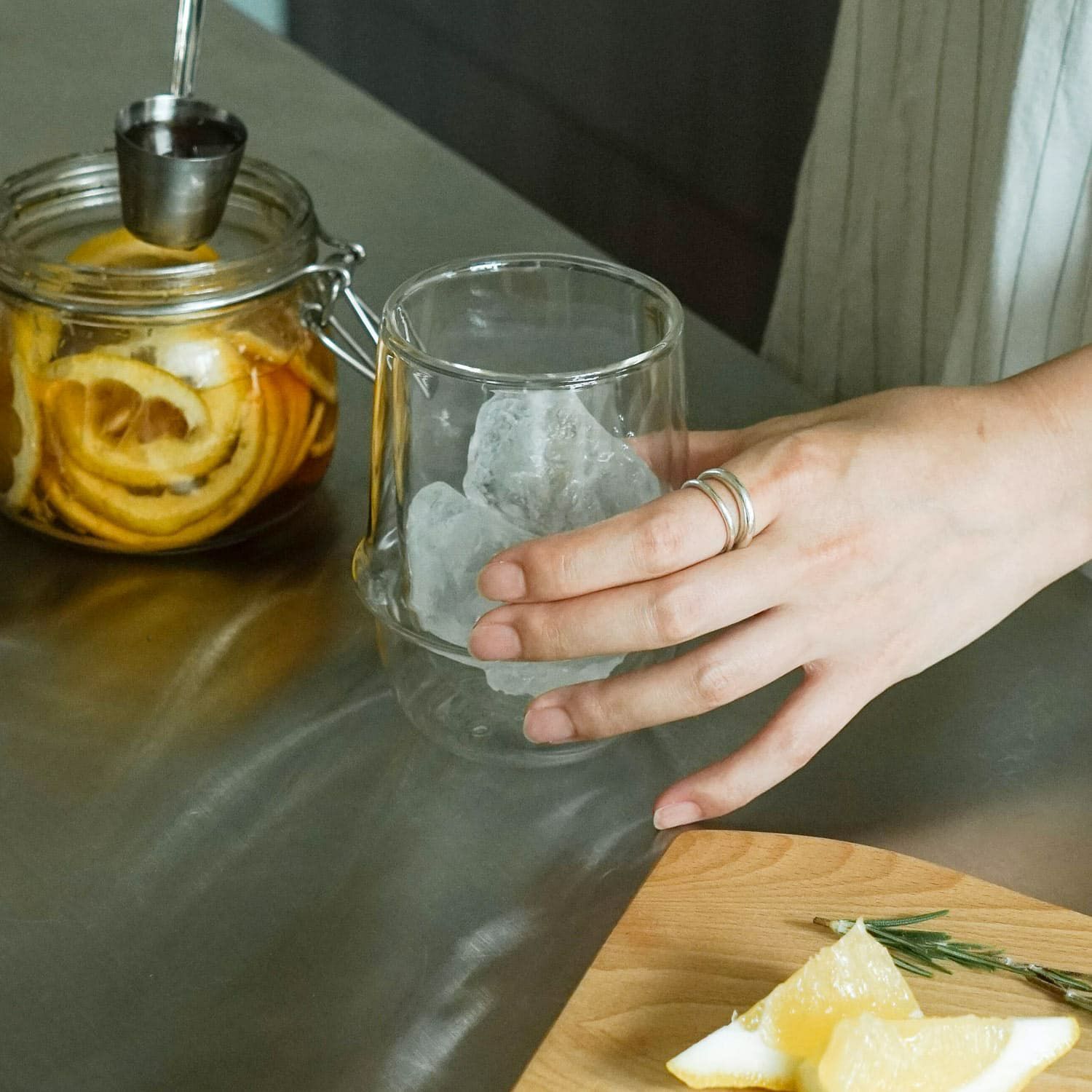 KINTO キントー | KRONOS ダブルウォール アイスティーグラス 350ml