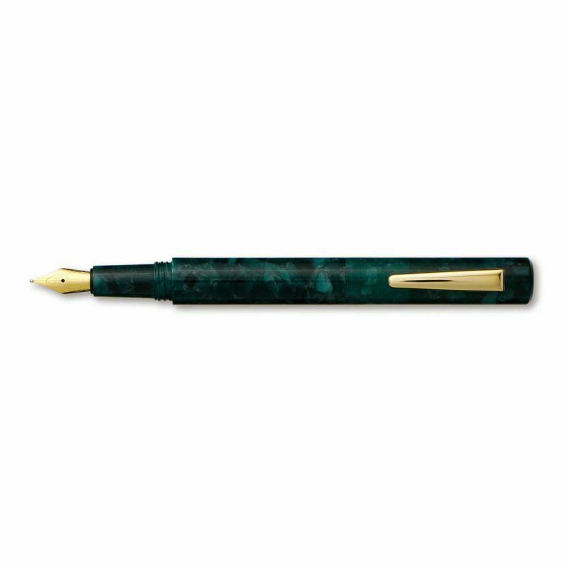 attach&eacute; Marbled Fountain Pen - Green