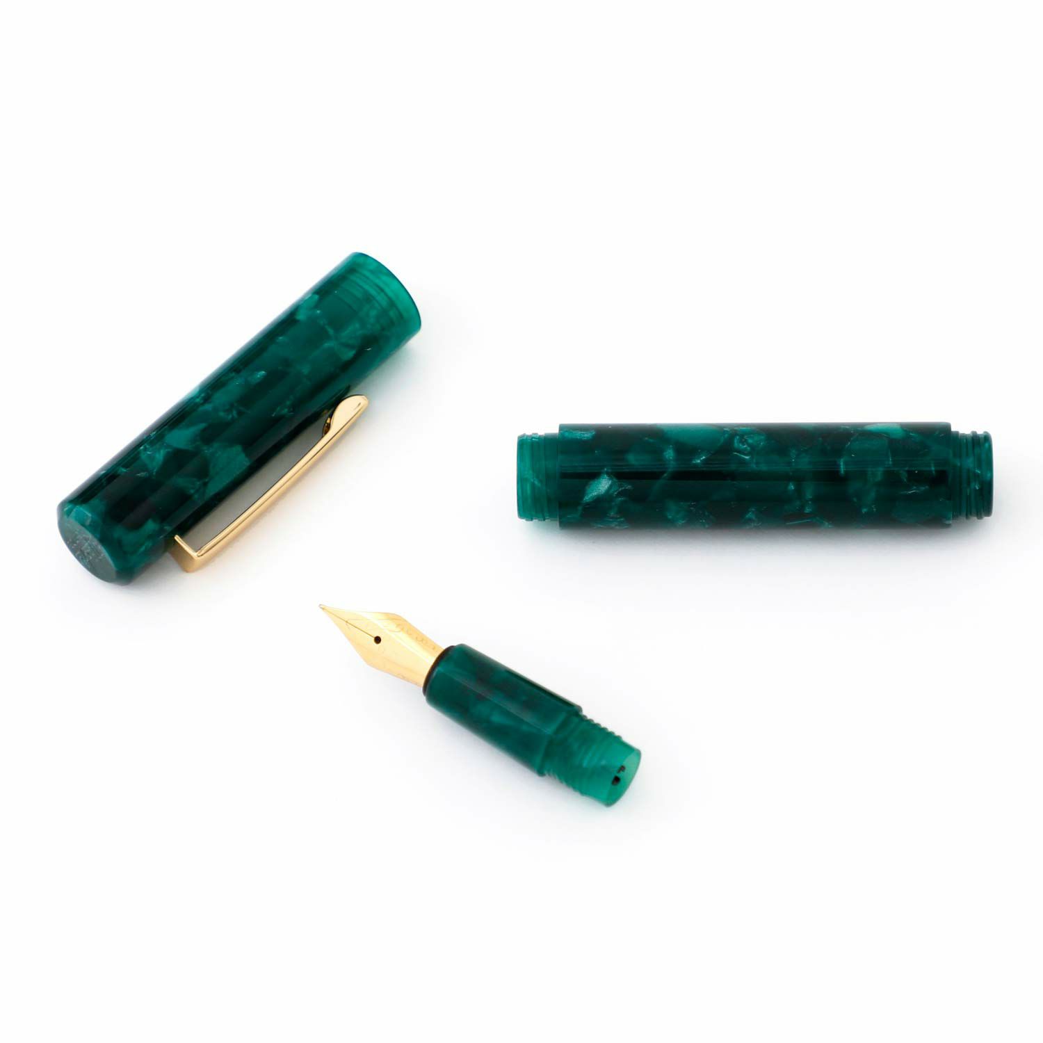 attach&eacute; Marbled Fountain Pen - Brown