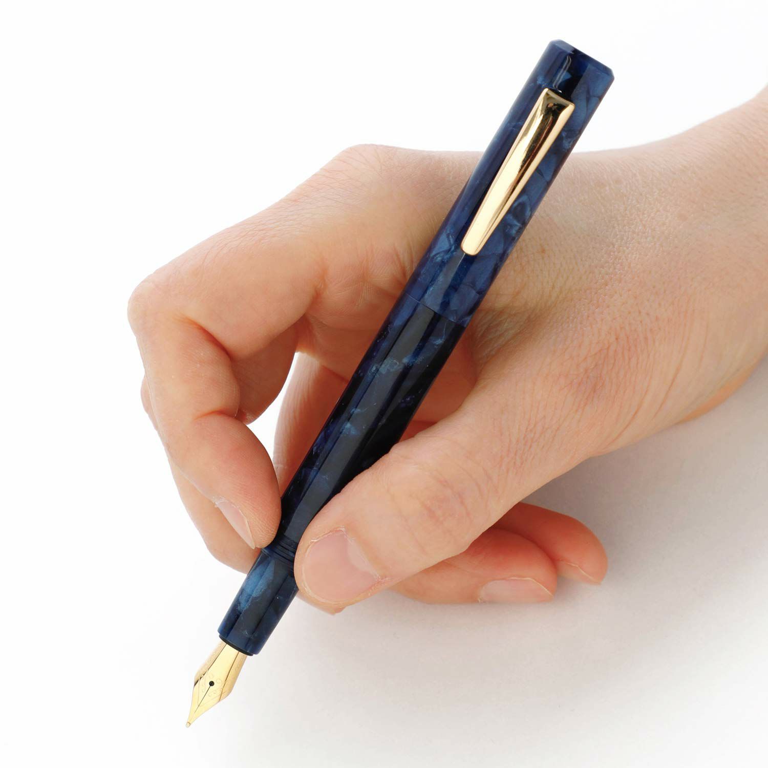 attach&eacute; Marbled Fountain Pen - Brown
