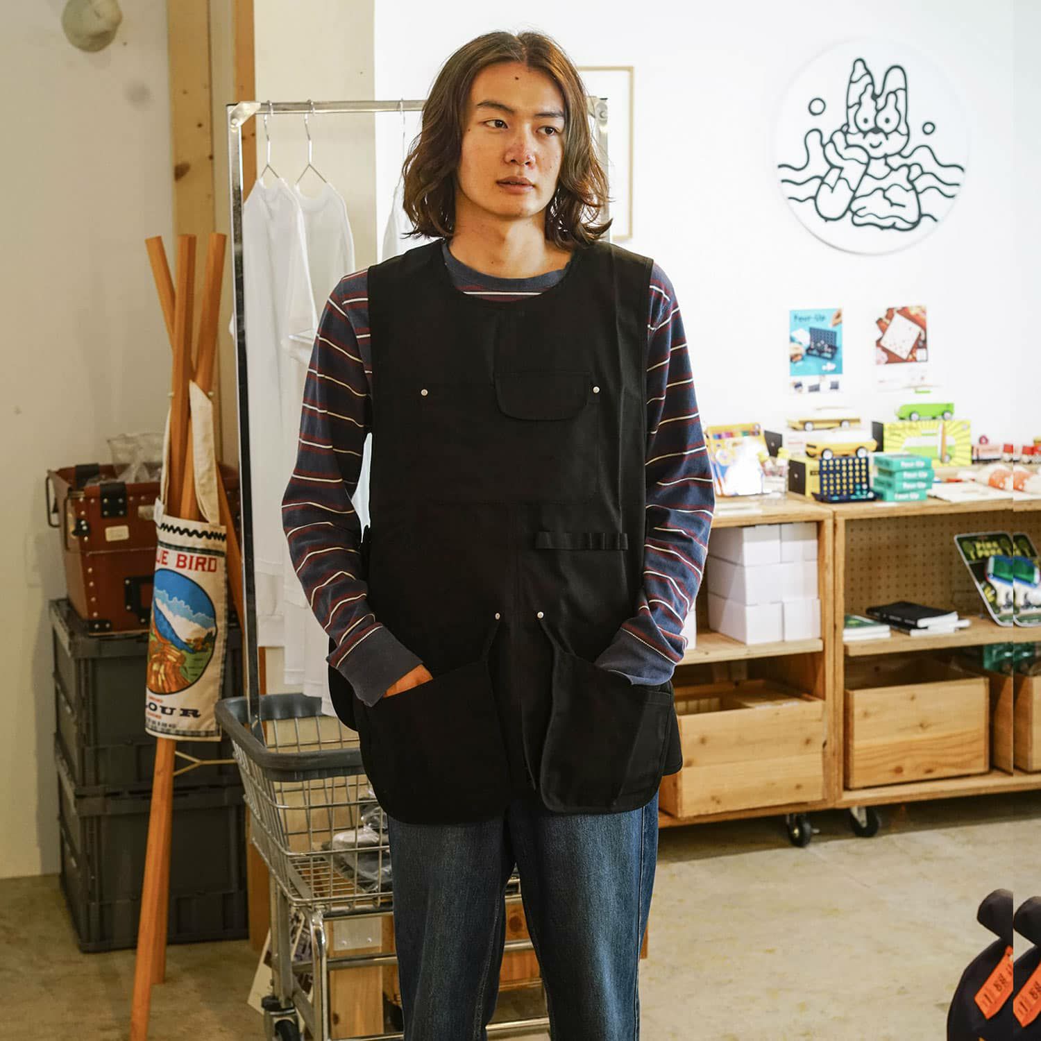 超希少　DEUS  アウトドアエプロン 超希少 DEUS アウトドアエプロン 超希少 DEUS アウトドアエプロン