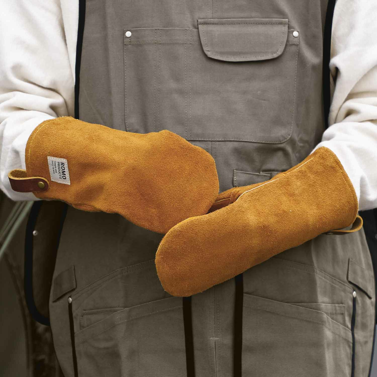【最高級】レザー ミトン グローブ ブラウン GORE-TEX メンズ:Ｍ メンズ Burton ゴンディ GORE-TEX レザー ミトン | Burton.com
