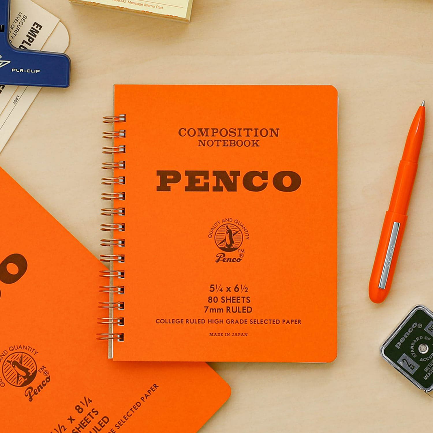 Penco Coils Notebook M - Orange