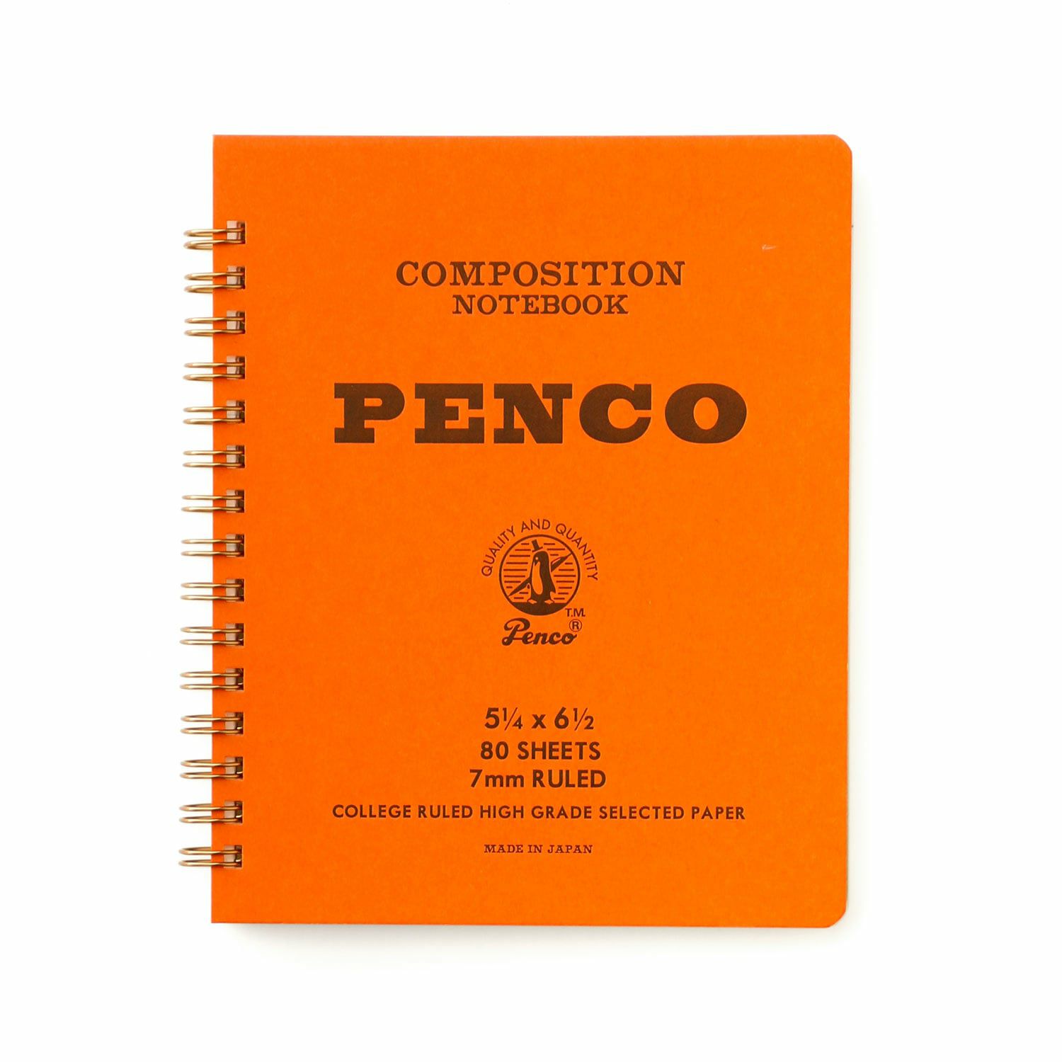 Penco Coils Notebook M - Orange
