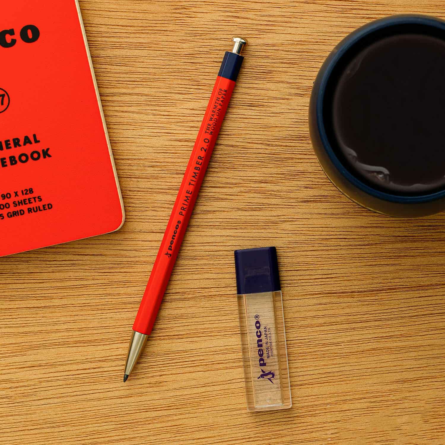 Penco Prime Timber Mechanical Pencil (6 colours)
