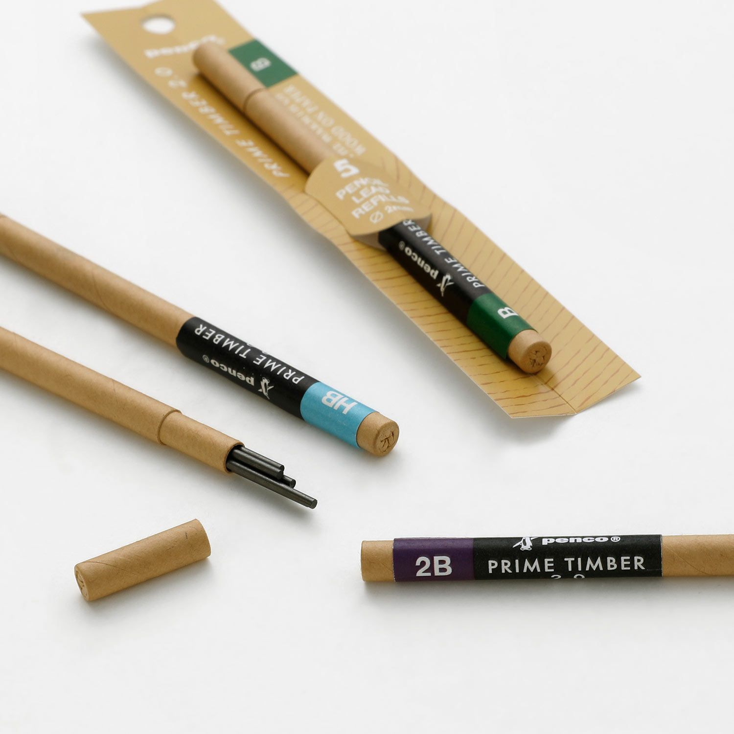 Penco Prime Timber Mechanical Pencil Refill (2 options)