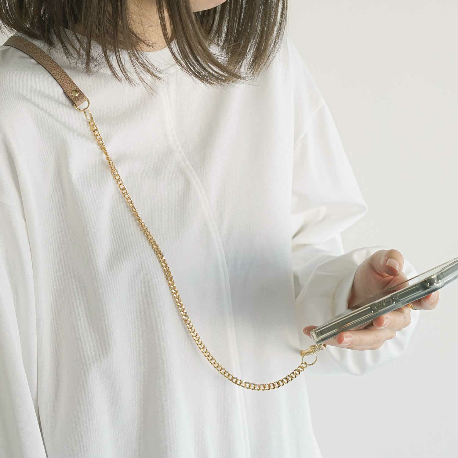 StellaMcCartney 青色スエードバッグ チェーンストラップ付き ウィメンズ ショルダー クロスボディバッグ | バケツバッグ
