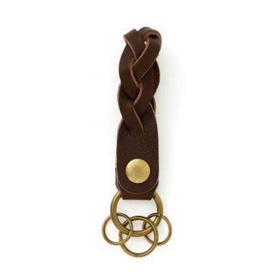 ACCALMIE キーホルダー ドゥラム 編み上げキーホルダー(キーホルダー・キーケース