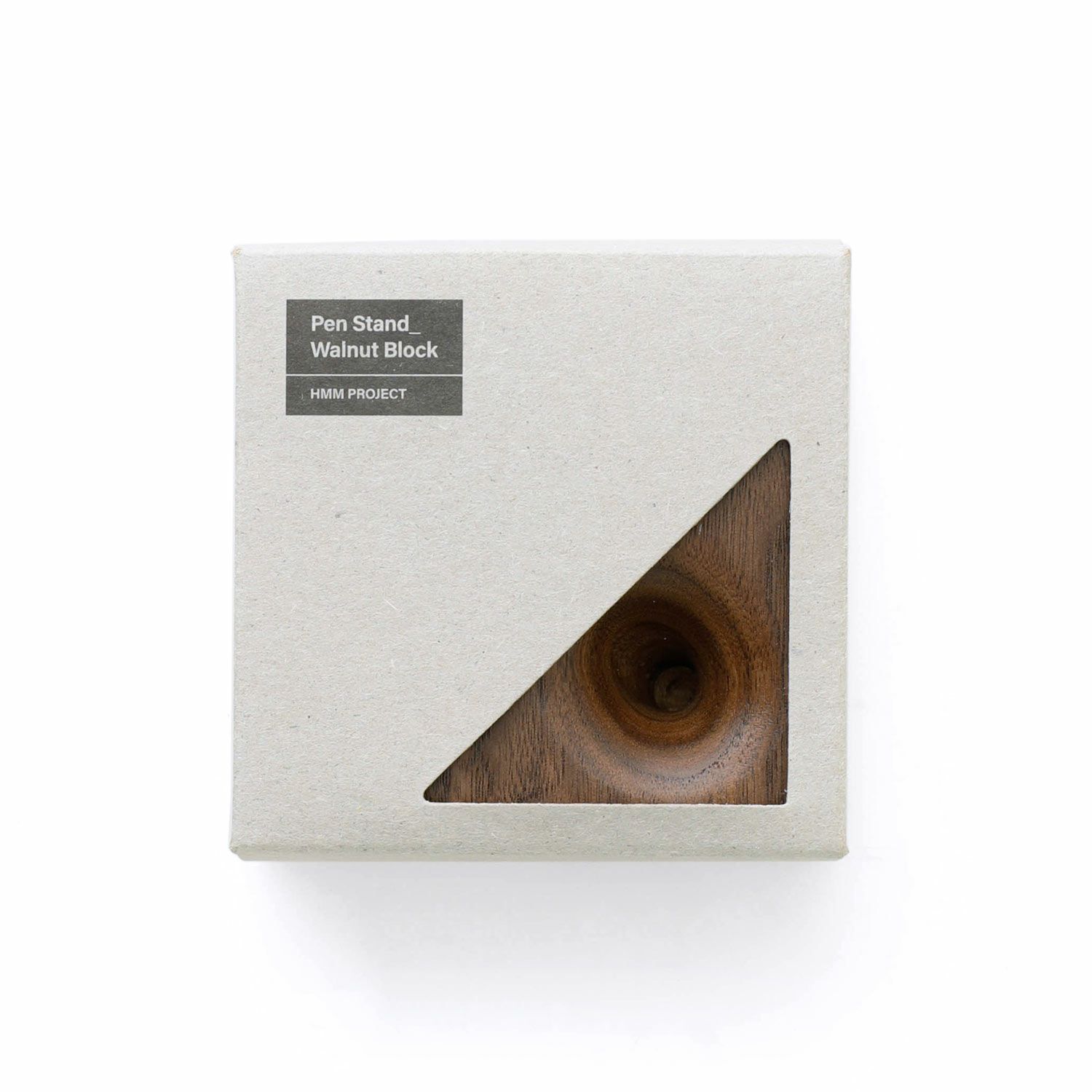 HMM エイチエムエム | ウォールナットブロック（ペン立て） | HIGHTIDE