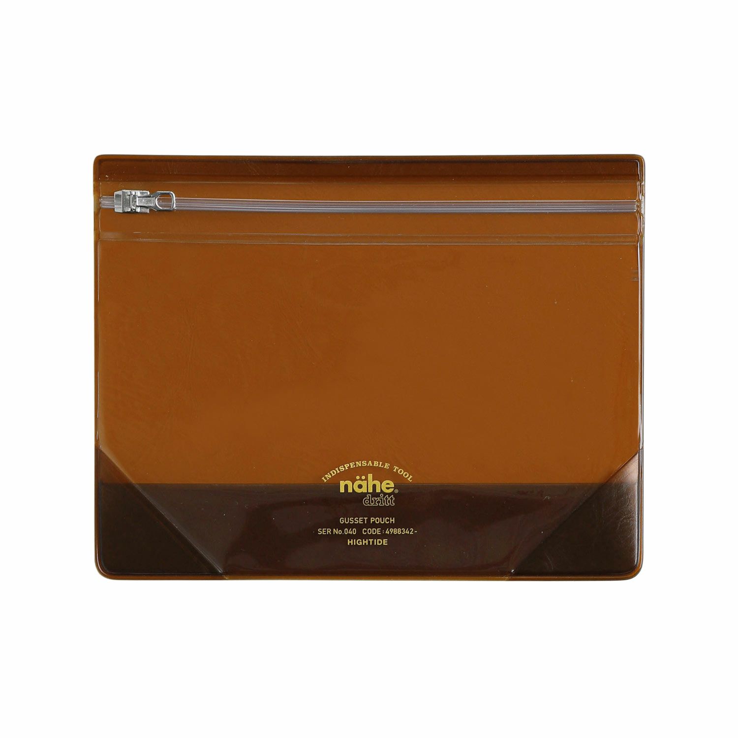 nähe® ネーエ | ガセットポーチ クリア M 直営店限定