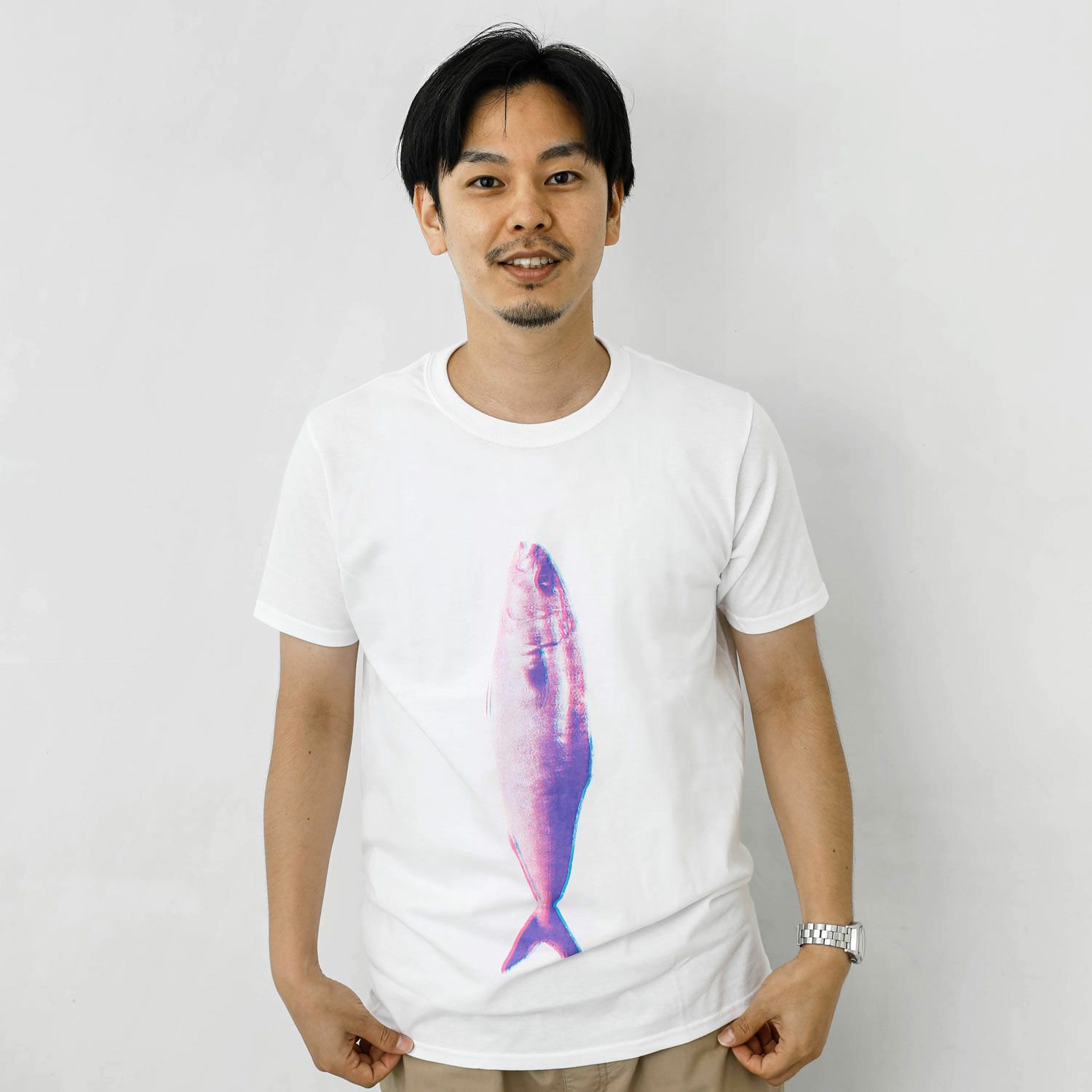 リアルヘッド Tシャツ 2枚セット ＆ビッグプリント オーバーサイズTシャツ＜ホワイト＞(S