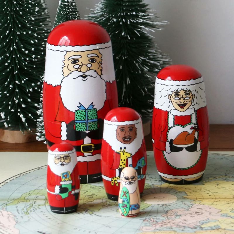 世界最小ブロック サンタ&クリスマスツリー - ジグソーパズル