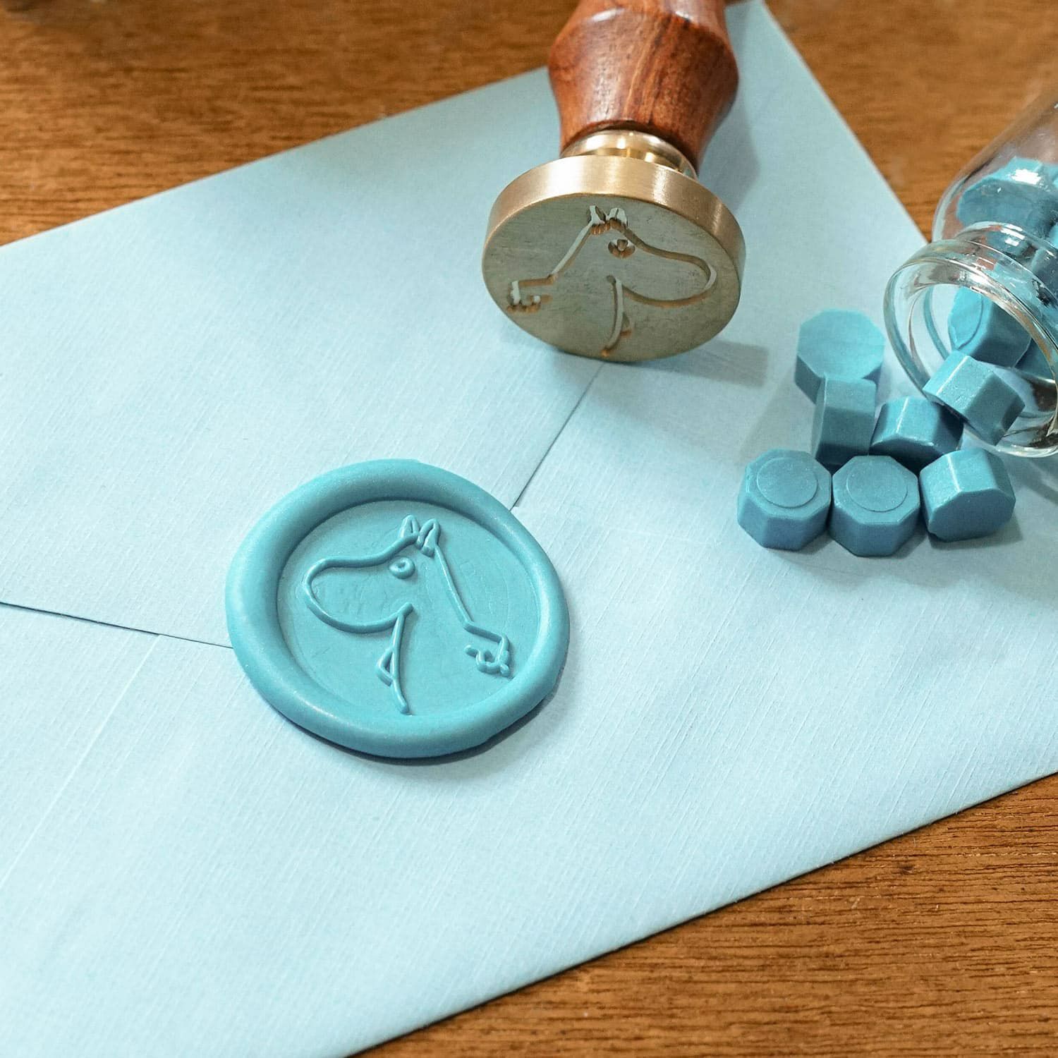 MOOMIN SEALING WAX スタンプセット ムーミン シーリングスタンプセット(テープ・シール・ラベル