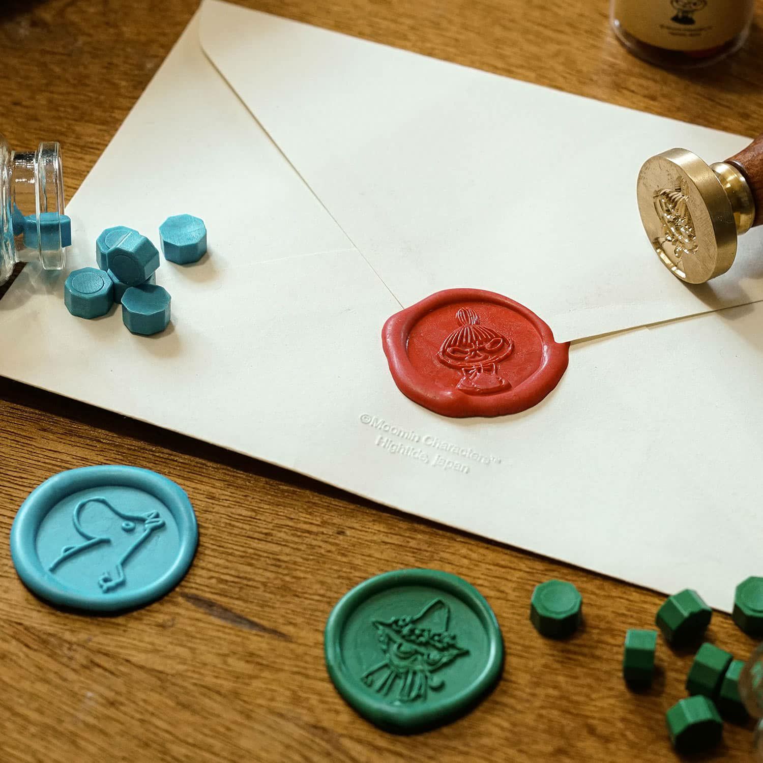 MOOMIN SEALING WAX スタンプセット ムーミン シーリングスタンプセット(テープ・シール・ラベル