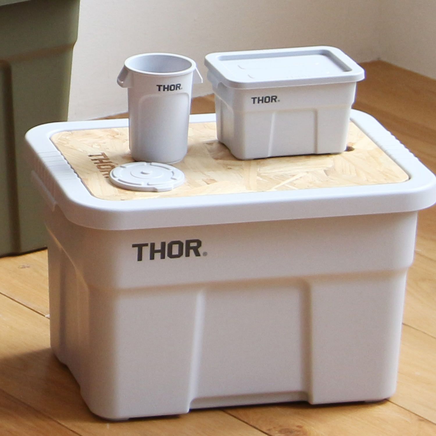 THORラージトート 22L & トップボード セット| 収納コンテナ