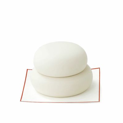 岡モータース　焼き餅　オブジェ 楽天市場】【楽天スーパーSALE】Kagamimochi Pick K04-1329
