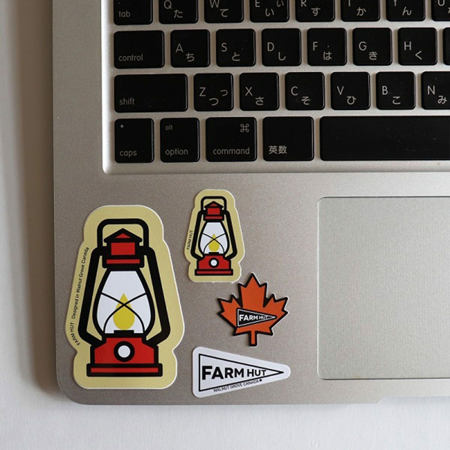 FARM HUT ファームハット | トラベルステッカー | HIGHTIDE