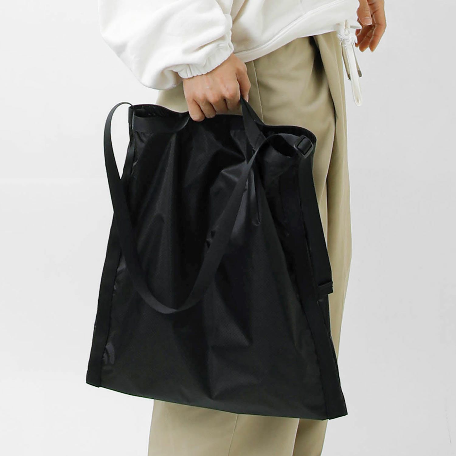 ステッチアンドソー　バックパック新品未使用 StitchandSew(ステッチアンドソー) / リュック/コットン/NVY