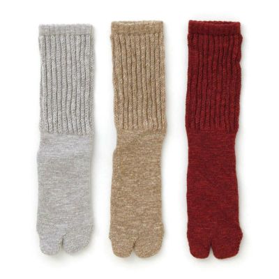 ノーダル ルーズフィットコットンウールソックス(靴下