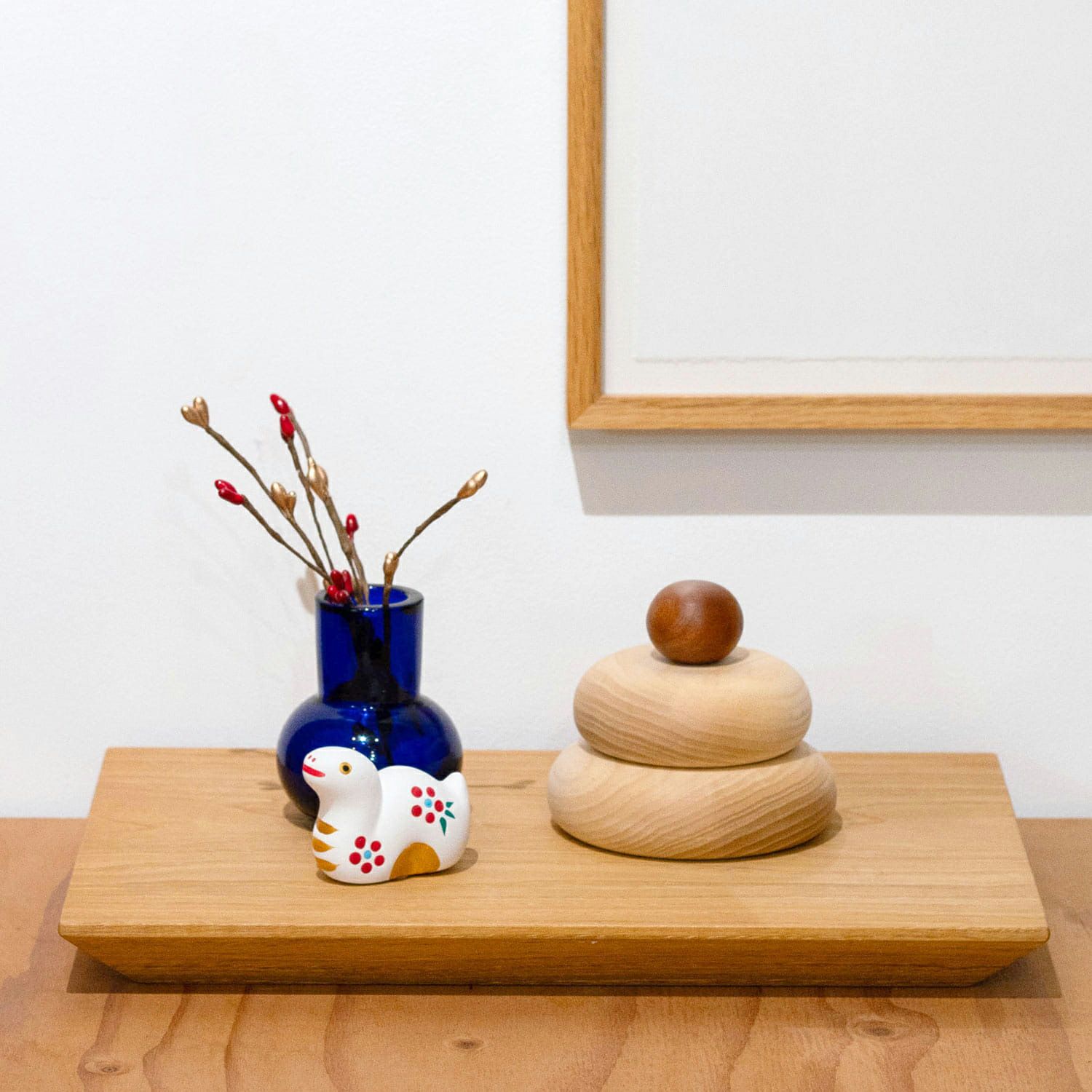 kochi コチ | Wooden Kagamimochi 木製カガミモチ （鏡餅） | HIGHTIDE