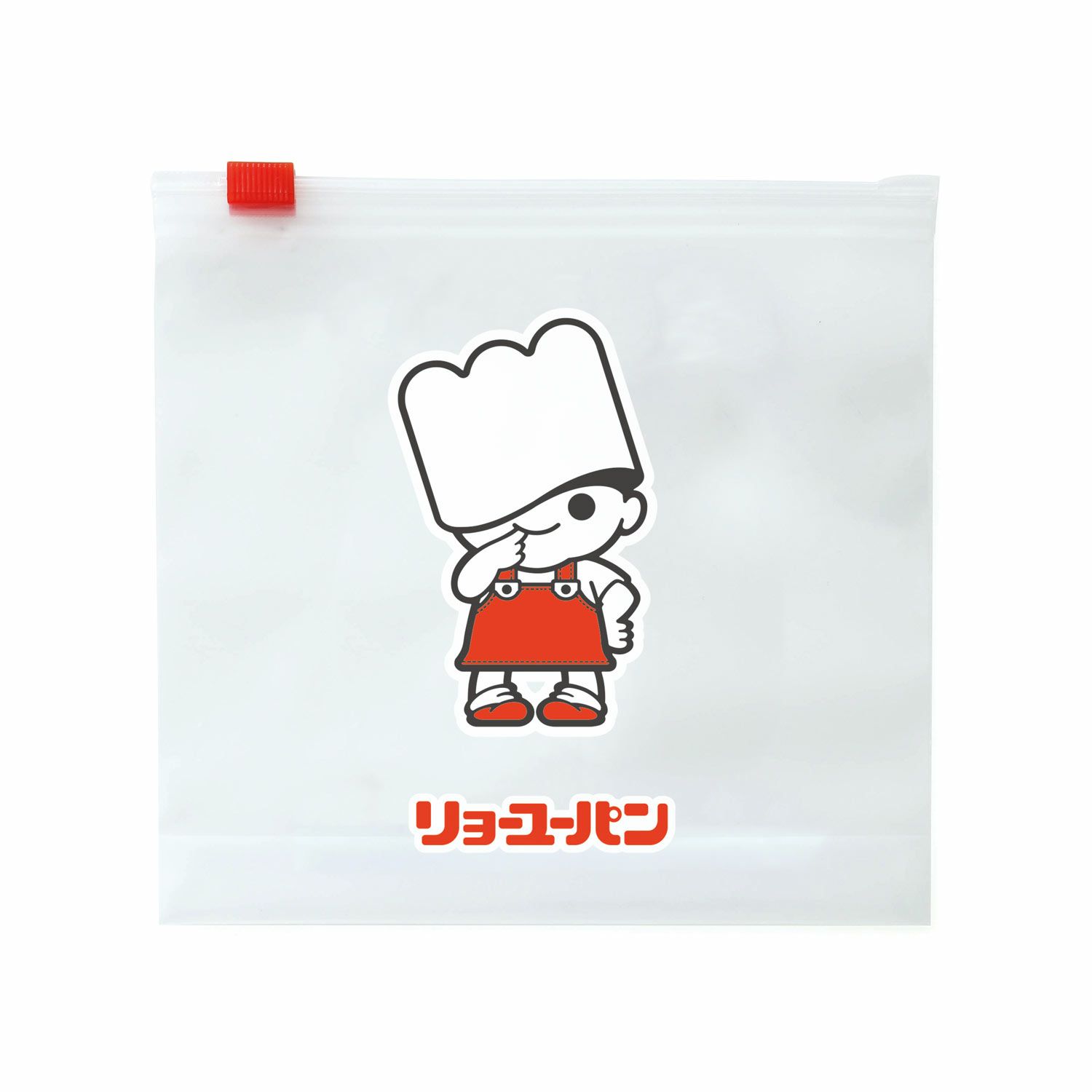 リョーちゃん ジッパーバッグ M （6枚入り）(マチあり