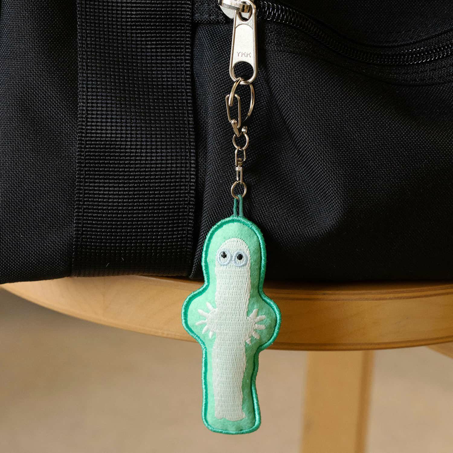 シールームリン　Magnesite chibi heart choker 小悪魔ハートのチョーカー【水色】/ kuro_kawaE (クロ カワイー