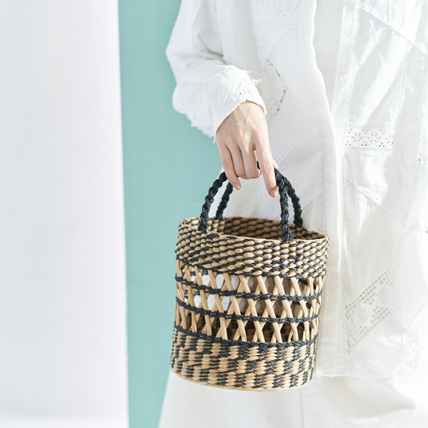 上質な夏の相棒☆ SEA JAPAN シー アバカ かごバッグ トートバッグ