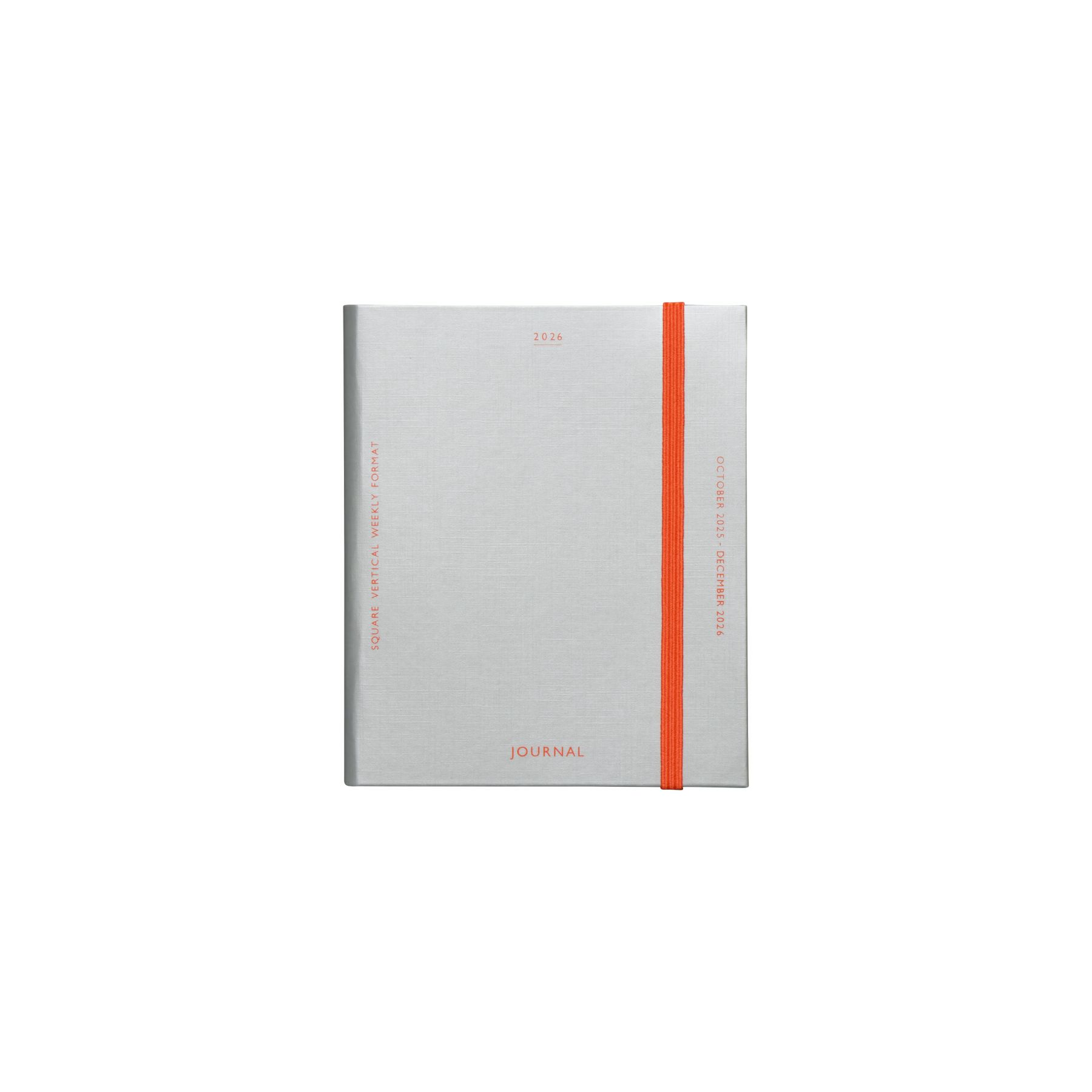 手帳 2026 ケイティー / スクエア 週間バーチカル / 2025年10月始まり