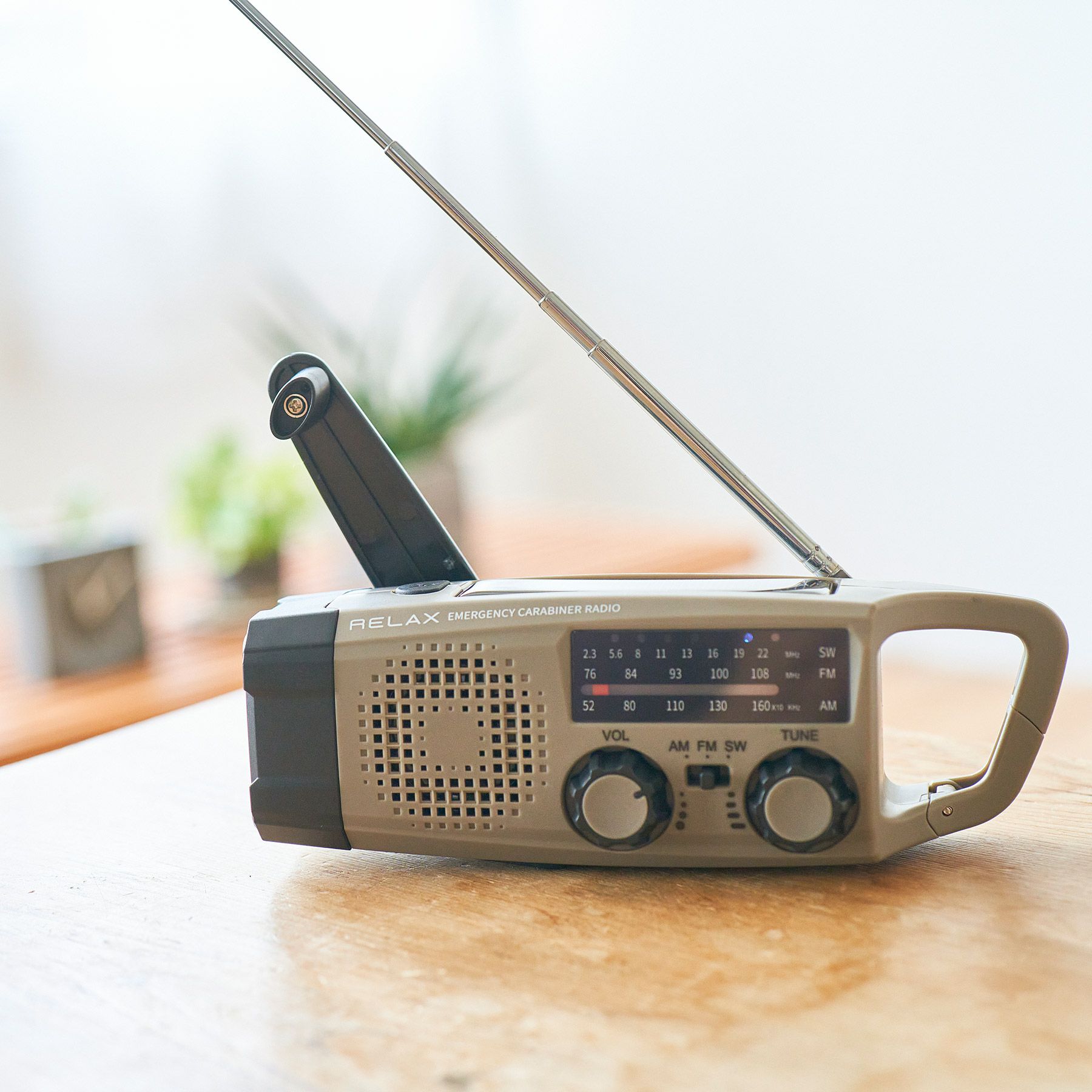 radioboy RELAX リラックス | EMERGENCY CARABINER RADIO エマージェンシー