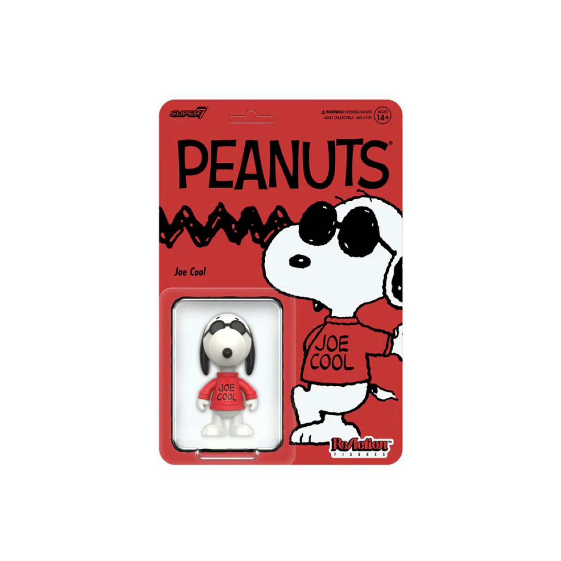 スヌーピー ジョークール フィギュア まとめ売り Super7 スーパー7 | Peanuts リアクションフィギュア Wave08 ジョー