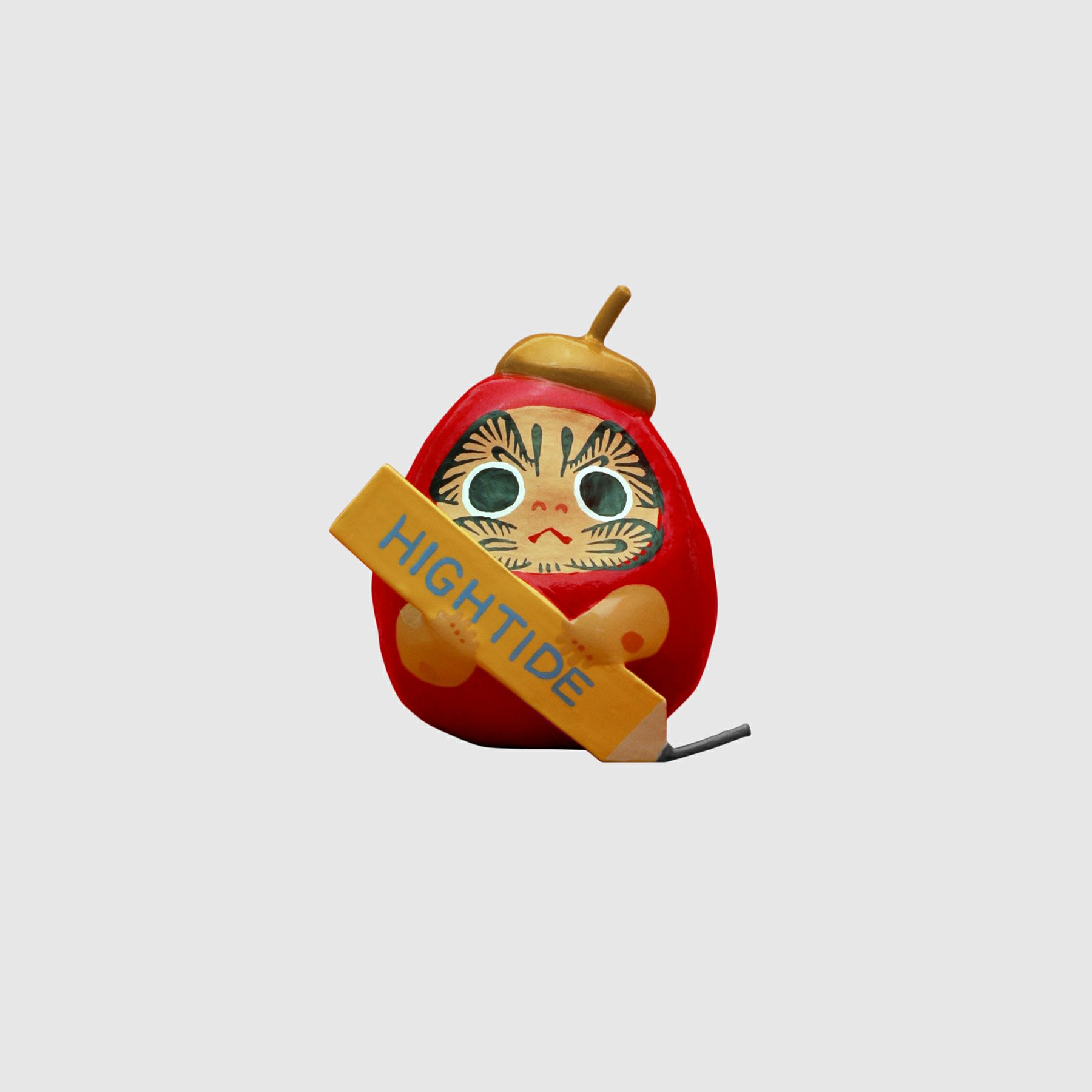 ヤチコダルマ　手チコダルマ　グレー プレート26cm ドッテドグレー iittala ティーマ | 旭川の薪ストーブ