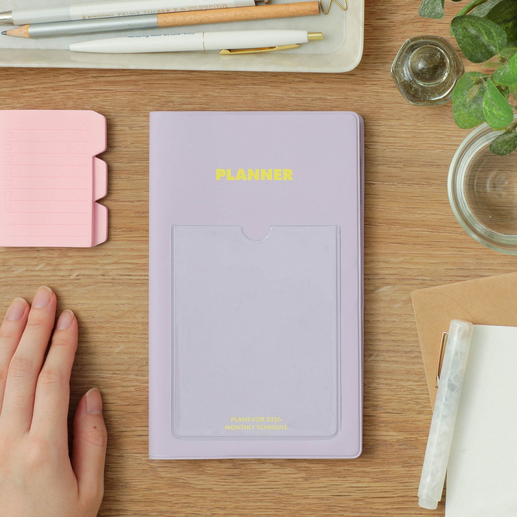 louyページ 手帳 2026 シャイン / B6 スリム マンスリー / 2026年3月始まり