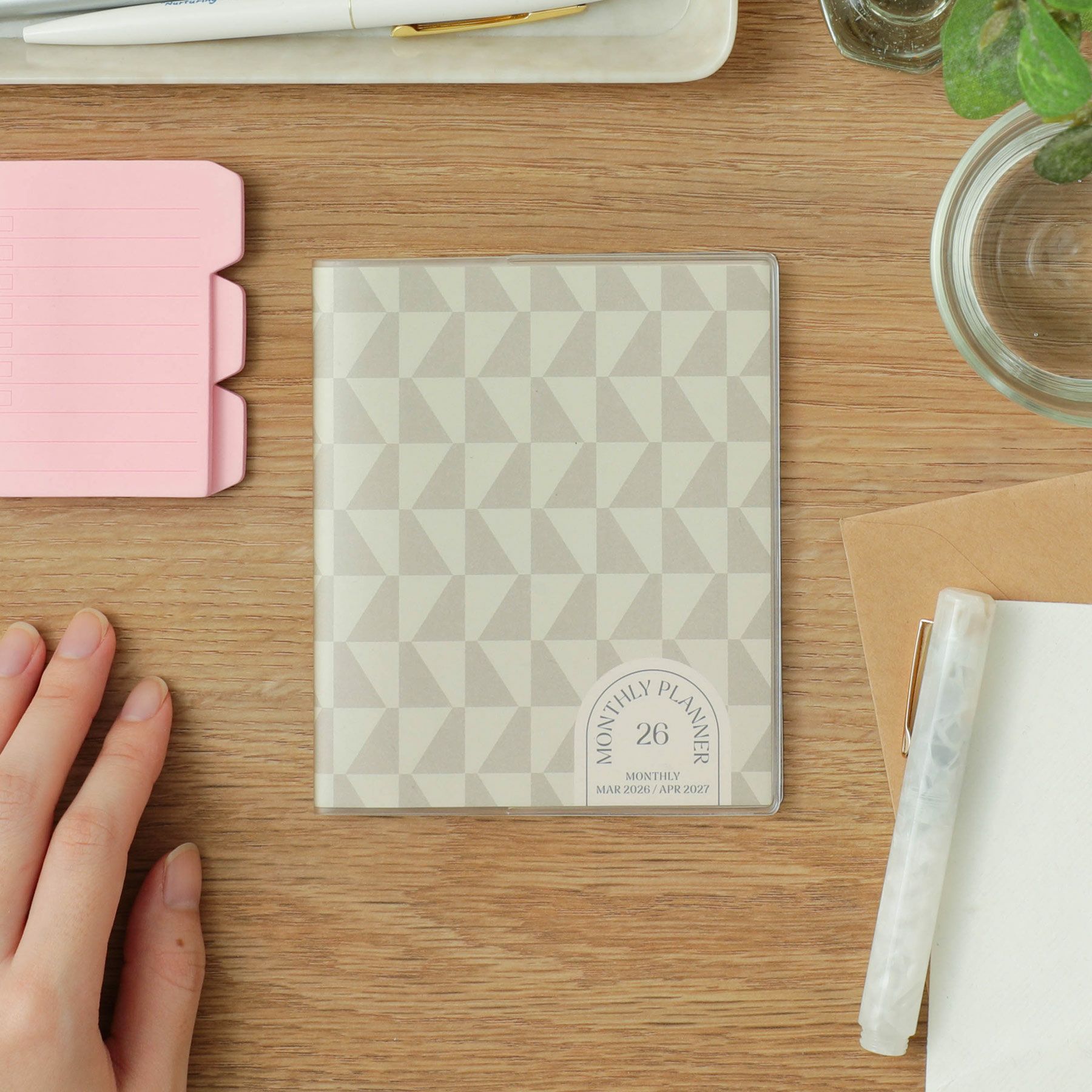手帳 2026 セイル / スクエア マンスリー / 2026年3月始まり