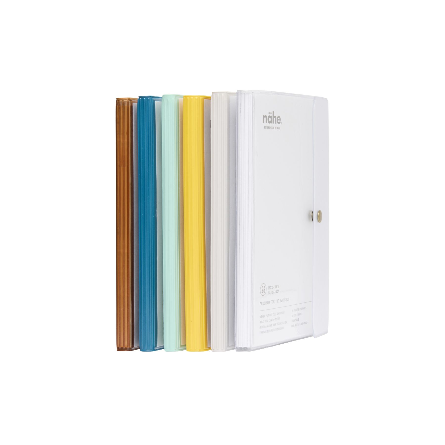 手帳 2026 ネーエ / B6 フリー 週間バーチカル / 2026年3月始まり